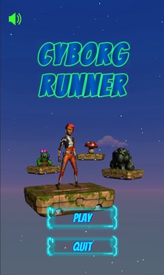 Cyborg Runner - Screenshot 1