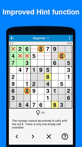 Sudoku - 5700 original puzzles - Screenshot 3