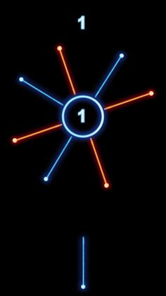 Pin Shooter: Neon Action Game - Screenshot 2