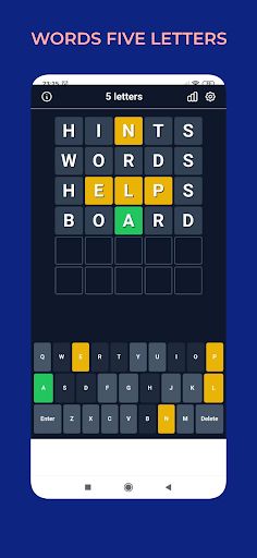 Words 5 Letters - Screenshot 1