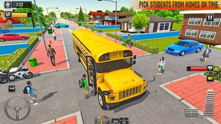 School Bus Coach Driving Game - Screenshot 1
