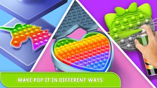 DIY Pop-it Fidget Maker Toy - Screenshot 1