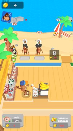 Monkey Cafe - Screenshot 1