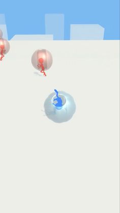 Bubble Ball Pushing - Screenshot 3