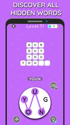 Word Search Game: ASMR Words - Screenshot 3