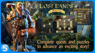 Lost Lands: Mahjong Premium - Screenshot 2