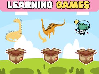 Dinosaur games kids age 2-5 - Screenshot 2
