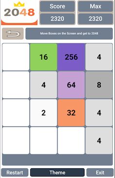 2048 Game - Multiple Theme - Screenshot 4