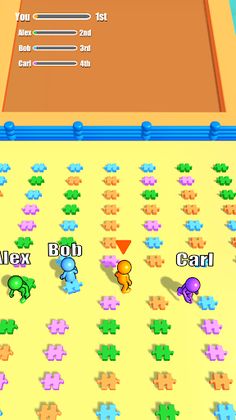 Jigsaw Race - Screenshot 1