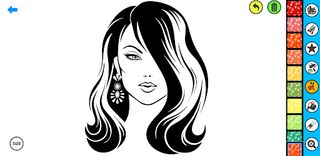 Salon kecantikan make up game - Screenshot 3