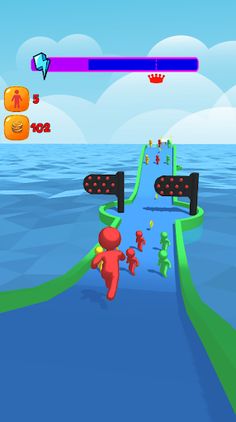 King Color Rush Run - Screenshot 2