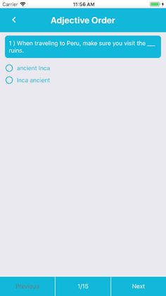 English Quiz - Screenshot 4