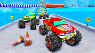 Monster Truck Racing Stunts - Screenshot 2