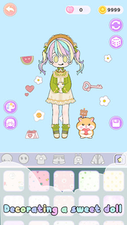 DIY Anime Doll: Dress Up Game - Screenshot 1