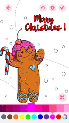 Magic Christmas Coloring Book - Screenshot 2
