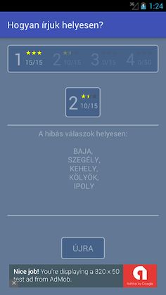 Helyesírás kvíz j/ly? - Screenshot 3