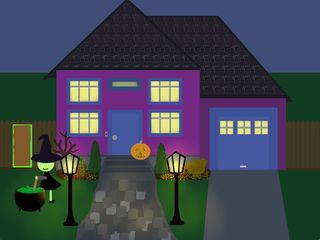 Wacky Haunted House - Screenshot 1