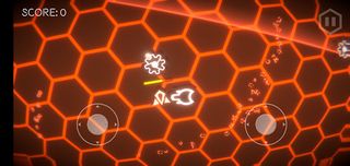 Hexa-Neon Shooter - Screenshot 1
