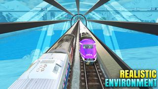 Euro Train Game - Bullet Train - Screenshot 2