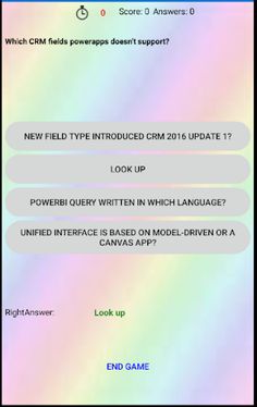 MobiReady Crm Quiz App - Screenshot 3