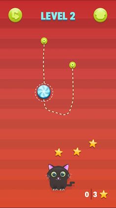 Cat Rope Super - Screenshot 2