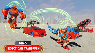 Dino Robot Transform Car Games - Screenshot 1