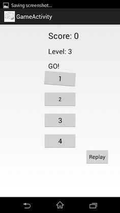 Simple Memory Game - Screenshot 1