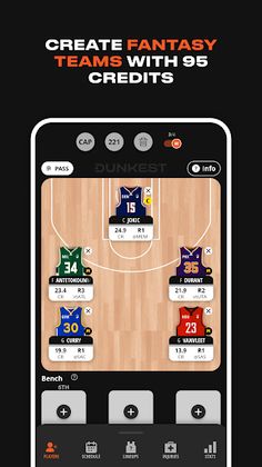 Dunkest - NBA Fantasy - Screenshot 2