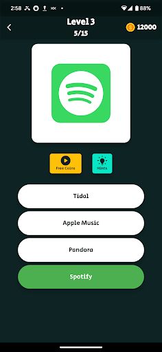 Logo Game - Multiple choice - Screenshot 4