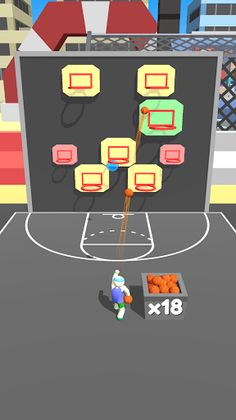Basket Shot 3D - Screenshot 2