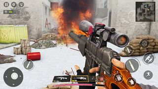War Sniper 3D Shooter Gun Game - Screenshot 2