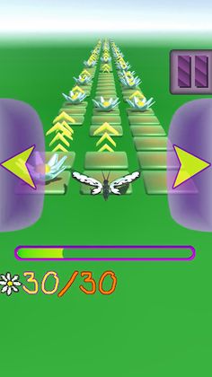 Flying Butterfly Flyer Runner - Screenshot 4