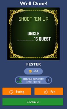 Fill in the Blanks Retro Game - Screenshot 2