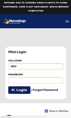 NSV Crew Centre - Screenshot 1