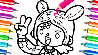 Miga Town Coloring Game life - Screenshot 3