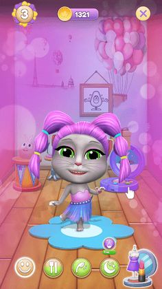 Virtual Pet Lily 2 - Cat Game - Screenshot 2
