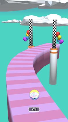 Bouncy Road - Screenshot 1