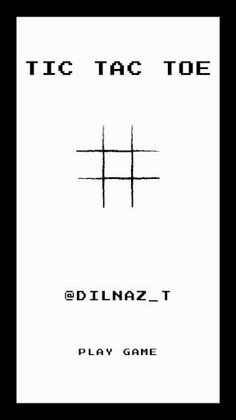Tic-Tac-Toe on Flutter - Screenshot 1