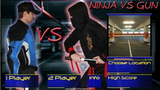 Ninja vs Gun Free - Screenshot 1