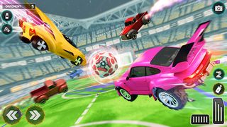 Rocket Car League Ball Game - Screenshot 3