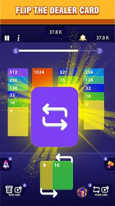 2048 Card merger - puzzle game - Screenshot 4