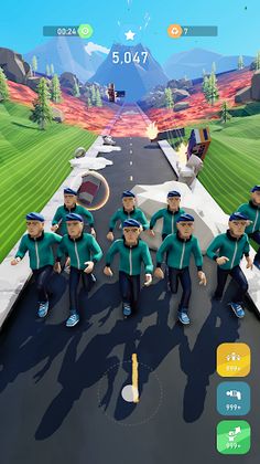 Motor Surge: Volcano Run - Screenshot 1