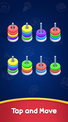 Donut Sort Puzzle: Color Sorti - Screenshot 3