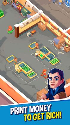 Illegal Money Factory Tycoon - Screenshot 2