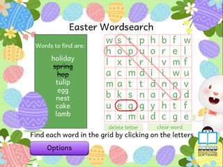 Easter Wordsearch Lite - Screenshot 2
