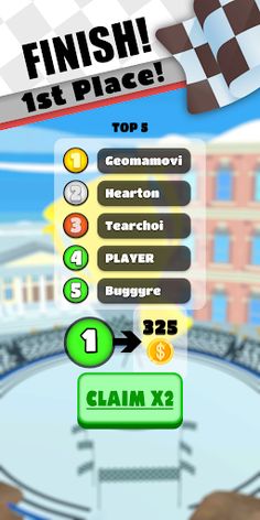 Flying Car Race - Screenshot 4