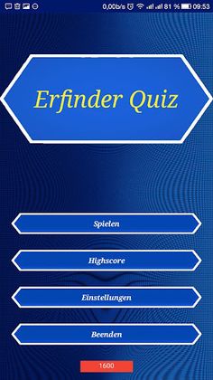Erfinder Quiz : Das große "Wer - Screenshot 1