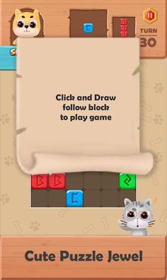 Cute Puzzle Jewel - Screenshot 1