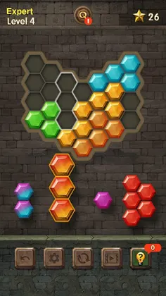 Hexa Block Quest - Screenshot 4
