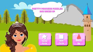 Pretty Princess Puzzle dressup - Screenshot 1